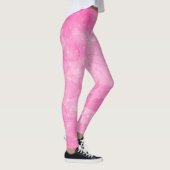 Rosa Abstrakte Leggings (Rechts)
