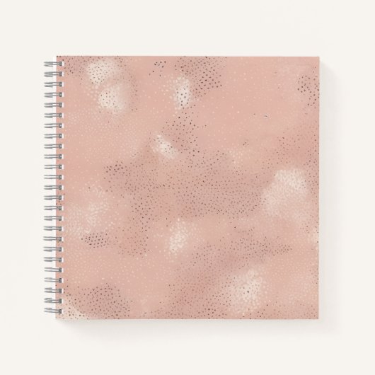 Rosa abstrakte Textur Notizblock (Vorderseite)
