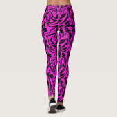 Rosa Abstrakte Thunder_Cove Leggings (Rückseite)