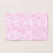 Rosa abstraktes Büro-Ordner-Set Folienkarte (Innenseite)