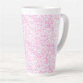 Rosa abstraktes Büro-Ordner-Set Milchtasse (Rechte Ecke)