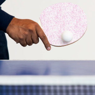 Rosa abstraktes Büro-Ordner-Set Tischtennis Schläger