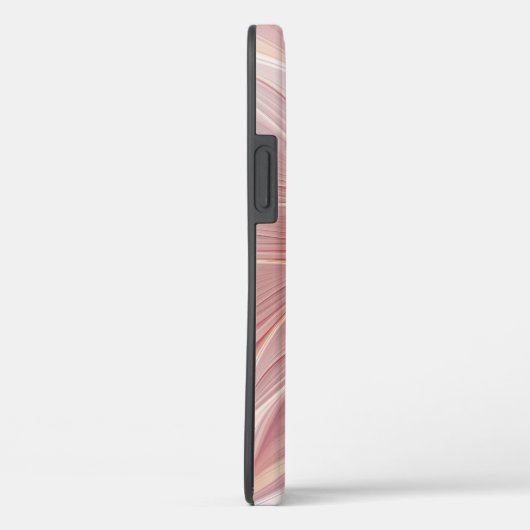 Rosa Abstraktes Fraktal Blume Piazza della Riforma Case-Mate iPhone Hülle (Rückseite / Rechts)