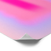 Rosa Abstraktionsneigung Poster (Ecke)