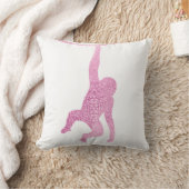 Rosa Affe Kissen (Decke)