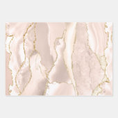 rosa agate Umhüllungsblätter Geschenkpapier Set (Vorderseite 2)