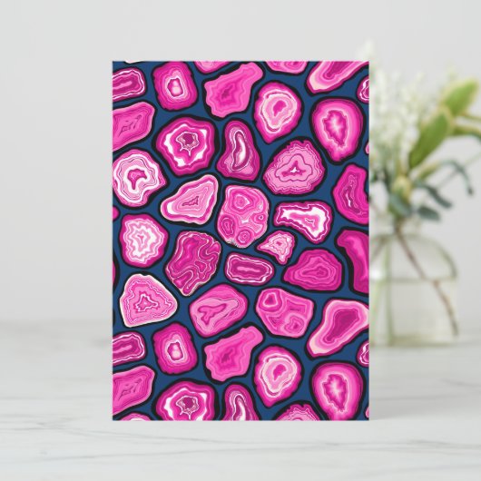 Rosa Ageratscheiben (Stehend Vorderseite)