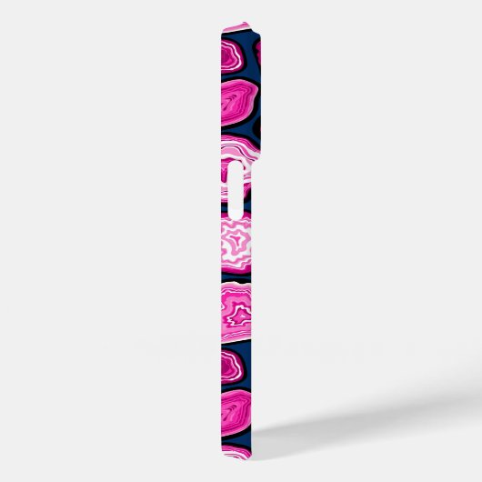 Rosa Ageratscheiben Case-Mate iPhone Hülle (Rückseite / Rechts)