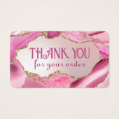 Rosa-agierte Imitate-Folie Discount-Karte (Vorderseite)