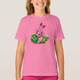 Rosa Aisha durch Blume T-Shirt