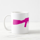 Rosa AK-47 Kaffeetasse (Links)