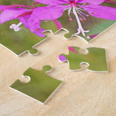 Rosa Alaskan Fireweed Blume in Blüte Puzzle (Seite)