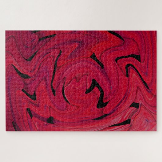 Rosa Albtraum - Puzzlespiel Puzzle (Horizontal)