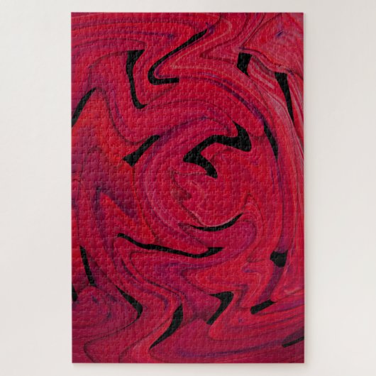 Rosa Albtraum - Puzzlespiel Puzzle (Vertikal)