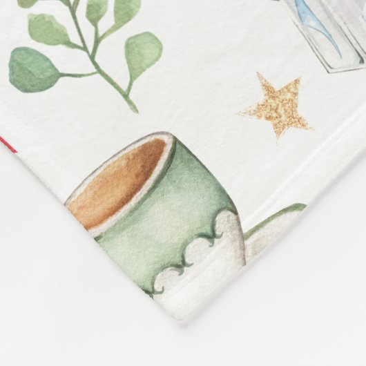 Rosa Alice im Wunderland Mad Hatter Girl Kinderzim Fleecedecke (Ecke)