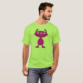 Rosa alien T-Shirt (Vorne ganz)