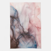 Rosa Alkoholfarbe Geschirrtuch (Vertikal)