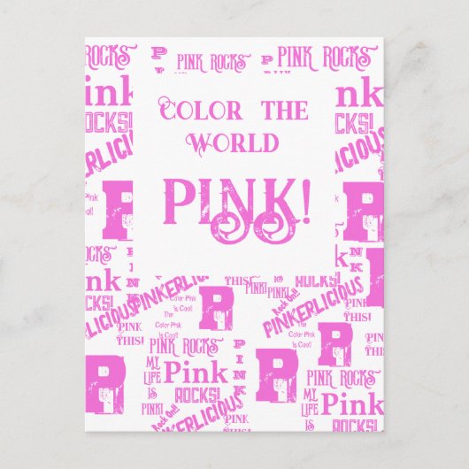 ROSA ALLES POSTKARTE (Vorderseite)