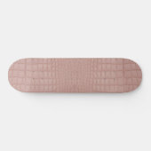 Rosa Alligator drucken Skateboard (Horizontal)