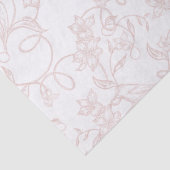 Rosa Allure Blush Weibliche Verpackungsstyle Seidenpapier (Ausschnitt)