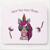Rosa als Couture Mousepad (Vorne)