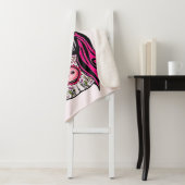 Rosa als Couture Sherpadecke (Beispiel)