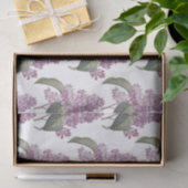 Rosa altmodische Lilac Floral Print Decoupage Seidenpapier (Geschenk)