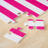 rosa amerikanische Flagge Puzzle (Seite)