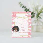 Rosa-Amerikanische Mädchenkommune Postkarte (Stehend Vorderseite)