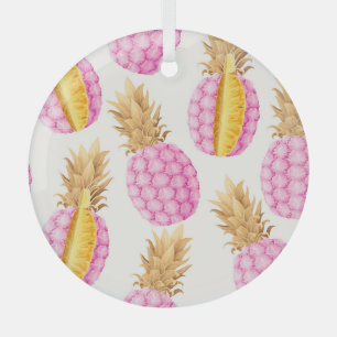 Rosa Ananas: Hochdetaillierte Vintage Ornament Aus Glas