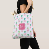 Rosa Ananas Mit Monogramm