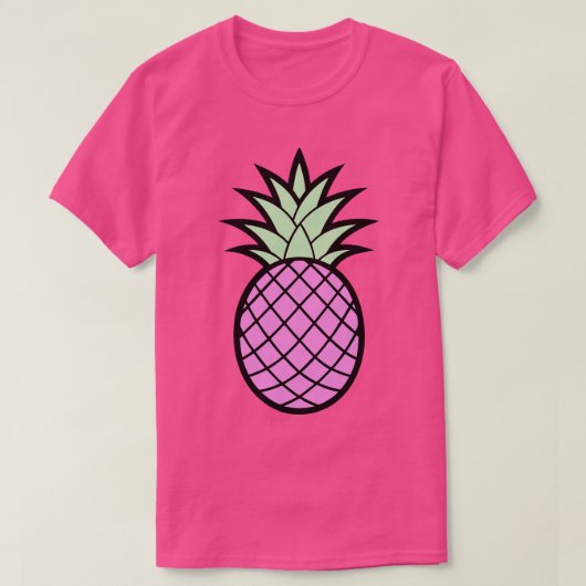 Rosa Ananas TShirt 1 (Design vorne)