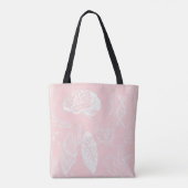 Rosa Anatomie Medizin Student Ästhetik Design Tasche (Rückseite)