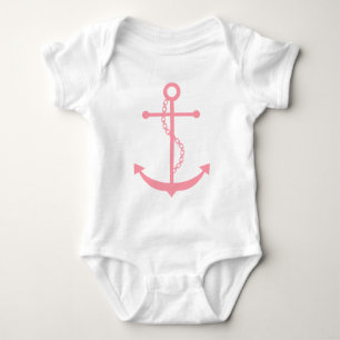 Rosa Anchor Baby Strampler