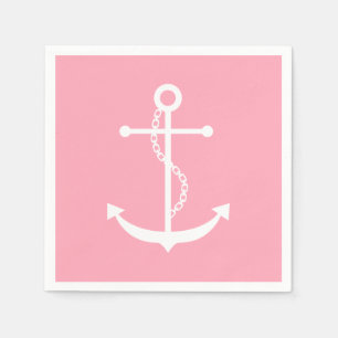 Rosa Anchor Serviette