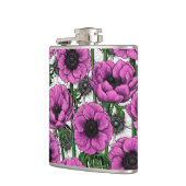 Rosa Anemone Flachmann (Links)