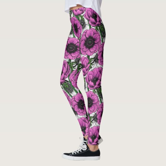 Rosa Anemone Leggings (Links)