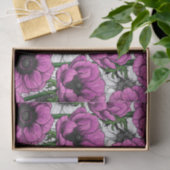 Rosa Anemone Seidenpapier (Geschenk)