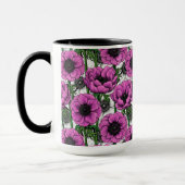 Rosa Anemone Tasse (Links)