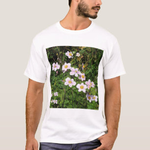 Rosa Anemonen T-Shirt