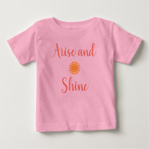 Rosa Ankunft und Rhein Baby T-shirt