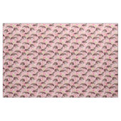 Rosa Anteater süße Tier Stoff (Fat Quarter (45,7 x 55,9 cm))