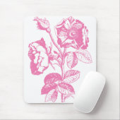 Rosa antike Rose Mousepad (Mit Mouse)