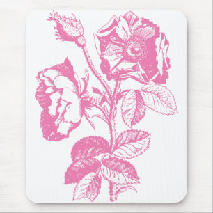 Rosa antike Rose Mousepad