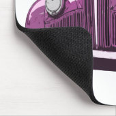 Rosa antiker LKW Mousepad (Ecke)