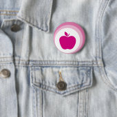 rosa Apfel Button (Beispiel)