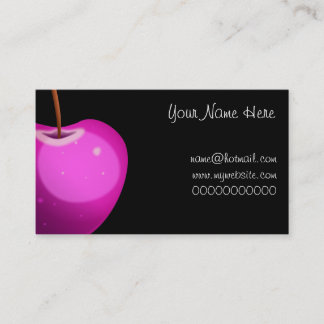 Rosa Apple, Ihr Name hier, name@hotmail.comwww.. Visitenkarte