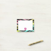 Rosa Apple Neonzebra-Lehrer Posten-it® Anmerkungen Post-it Klebezettel (Auf Schreibtisch)