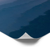 Rosa Apricot Sonnenaufgang über Ouachita Mtns Post Poster (Ecke)