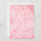 Rosa Aqeeqah- Aqiqah- Einladung muslimischer Mädch (Rückseite)